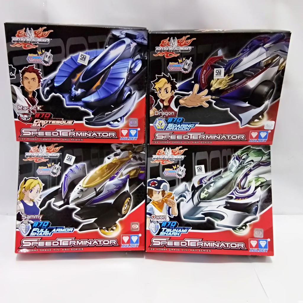 Mainan mini 4 WD Auldey Original - Speed Terminator 870 Series - 870SPAB