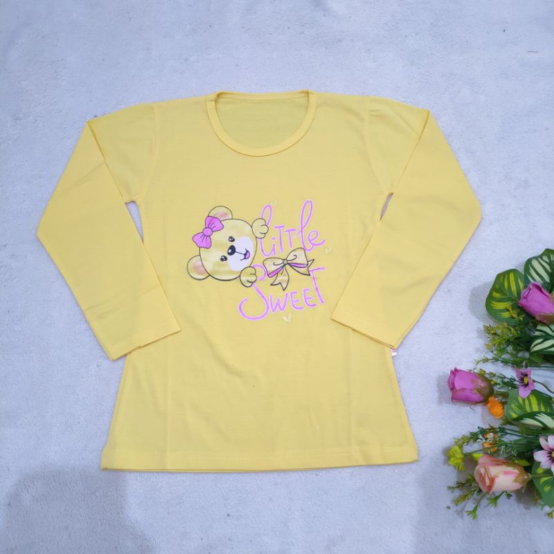 Atasan Anak 3 4 Tahun cewek perempuan kaos anak play with me