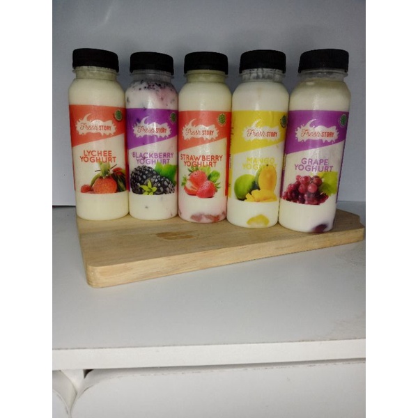 

fresh yoghurt diet low sugar buah asli 250 ml