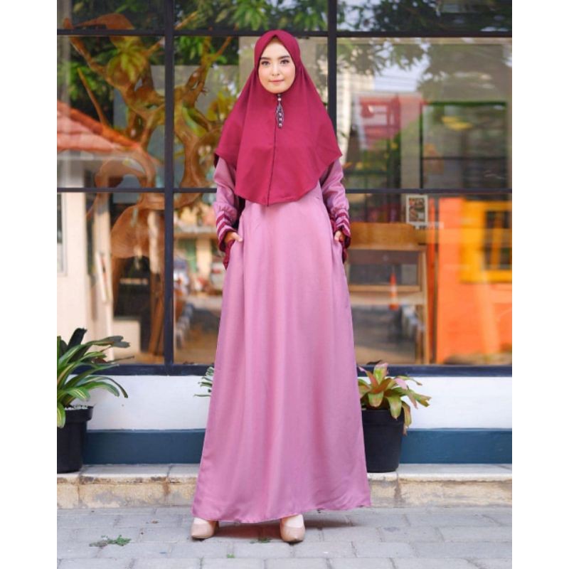 Isyana Syari , DRESS MUSLIM, baju wanita, baju gamis, dress, gamis, Baju gamis, fashion wanita