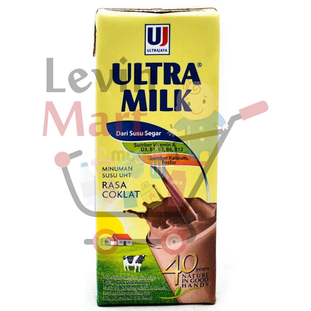 SUSU ULTRA UHT 200ML / SUSU ULTRA UHT 200 ML RASA FULL CREAM/RASA STRAWBERRY/RASA COKLAT