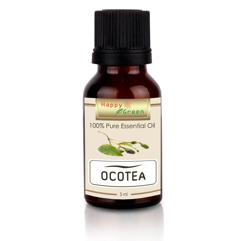 Happy Green Ocotea Essential Oil (5 ml) - Minyak Ocotea quixos Murni