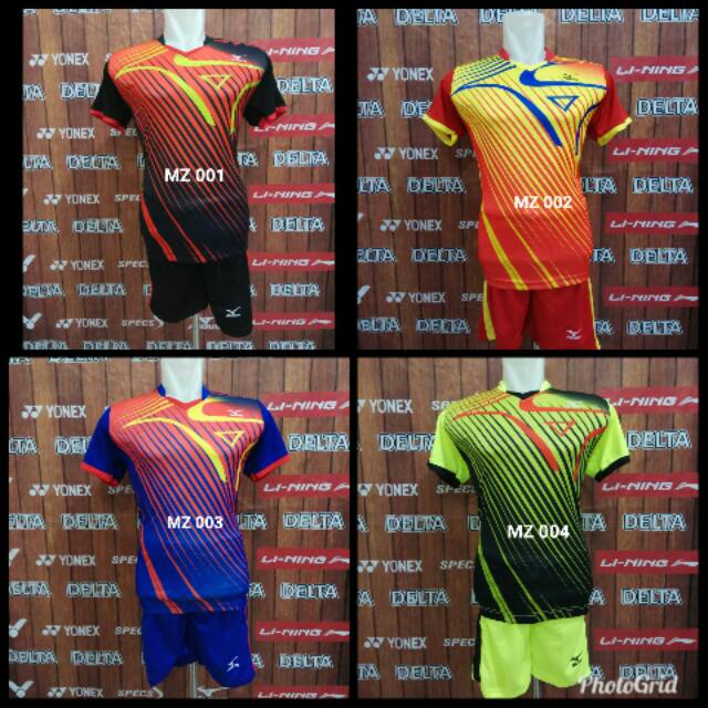 Setelan Mizuno Setelan Voli Stelan Olahraga Volly Mizuno Kaos Baju Mizuno