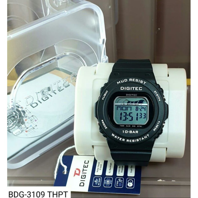 Jam tangan wanita DIGITEC DG 3109 original WR 100 M