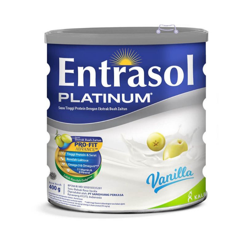 

ENTRASOL PLATINUM VANILA 400 gr
