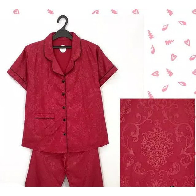Piyama Embos Wanita CP Satuan Embos - JCCollections