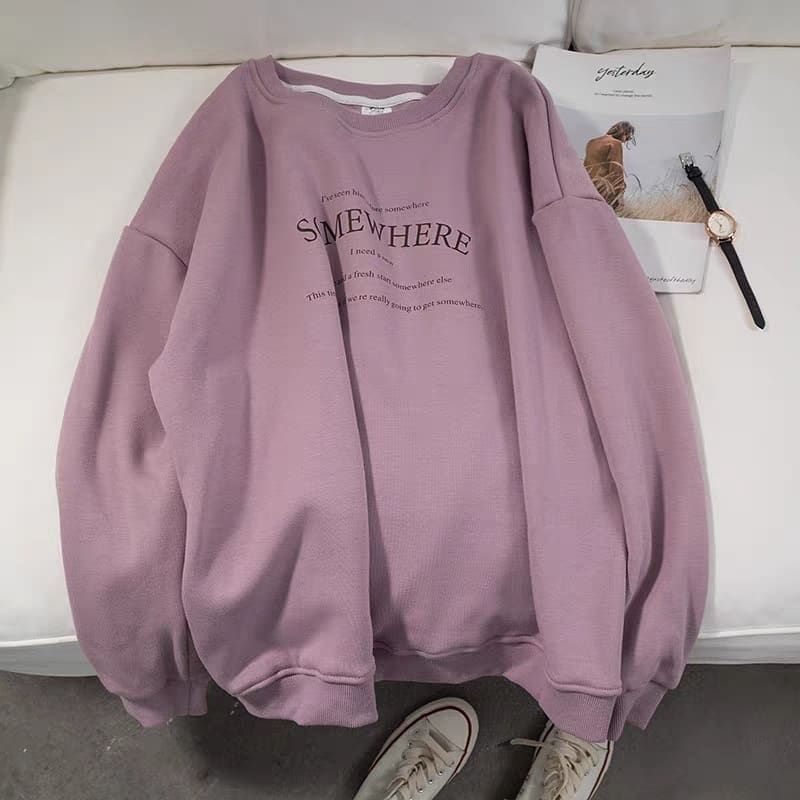 SOMEWHERE SWEATER CREWNECK