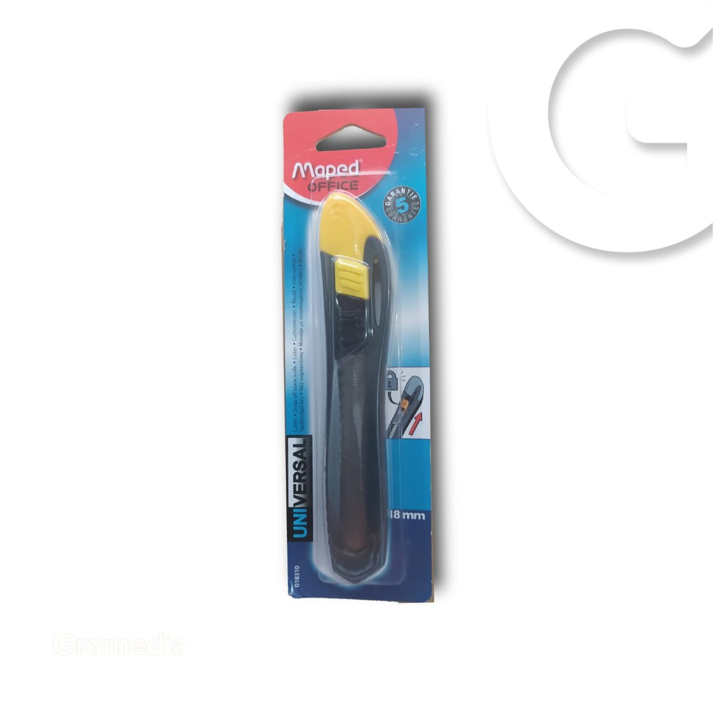 

Gramedia Gorontalo - Maped UNI Cutter Plast 18 018310