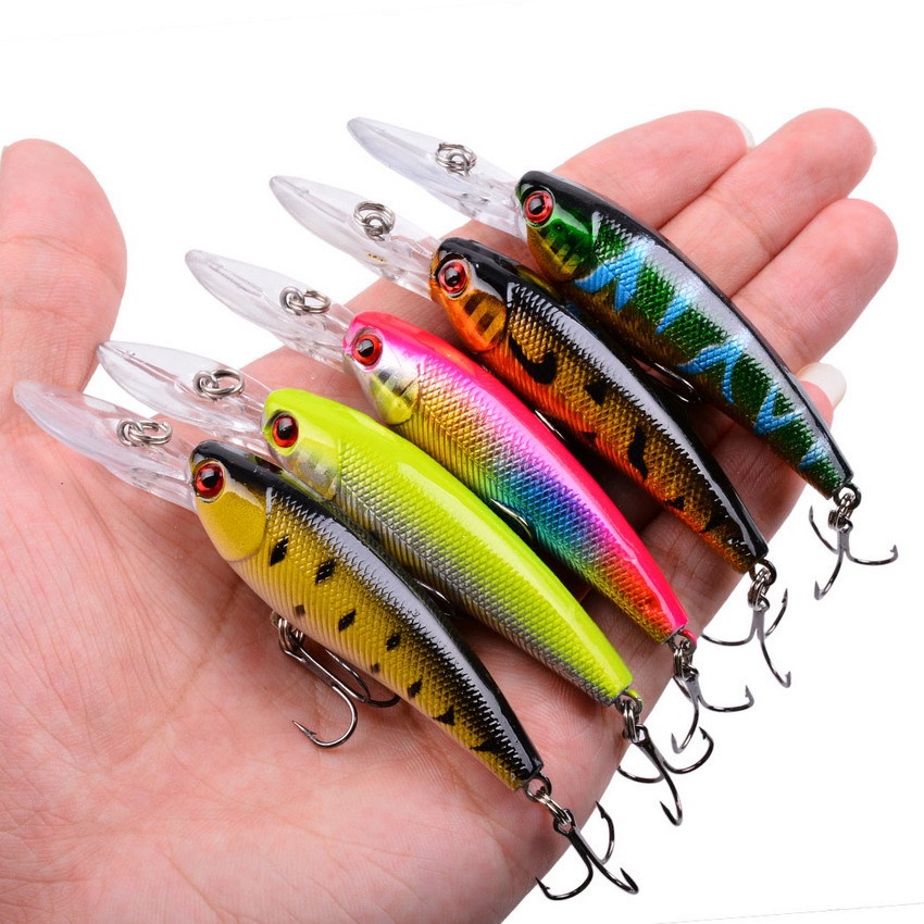 umpan Pancing Minnow 9cm 7,2gr ultralight casting fishing lure mancing casting laut pinggir pantai