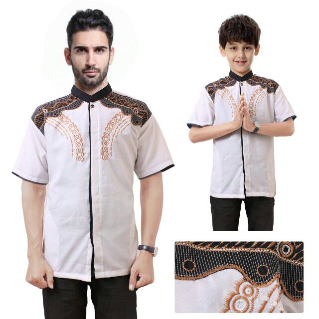 SALE Couple baju koko bapak anak baju muslim lengan pendek irwansyah