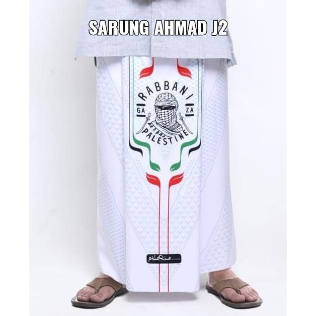 @#@#@#] Rabbani Sarung Palestina Ahmad J2 Putih Motif Palestine Terbaru