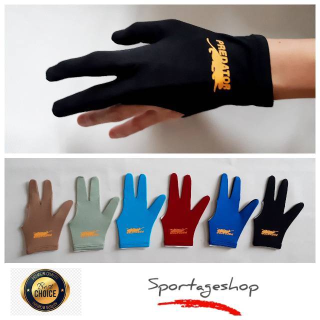 Sarung Tangan Glove Biliar Billiard Murrey Lycra