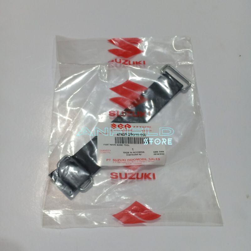 Jual SABUK AKI KARET PENAHAN AKI SATRIA FU ORIGINAL SUZUKI GENUINE