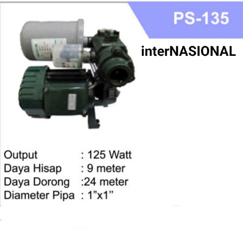 POMPA AIR interNASIONAL PS-135 SNI BEST QUALITY PRODUCT