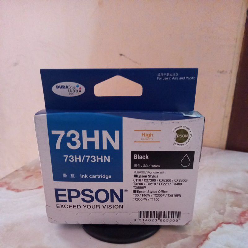 Tinta Epson 73HN Black For epson C110, CX7300, CX8300