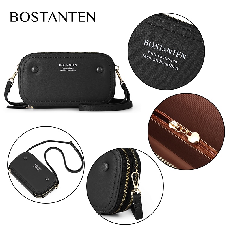 Bostanten Tas Wanita Multifungsi 3in1 Tas Selempang &amp; Pouch HP