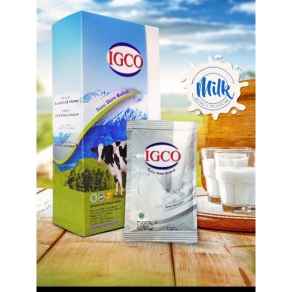 IGCO Susu Skim Bubuk Colostrum isi 30Sachet