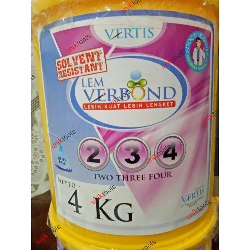 

Lem Verbond 234 4kg/ lem alipatik