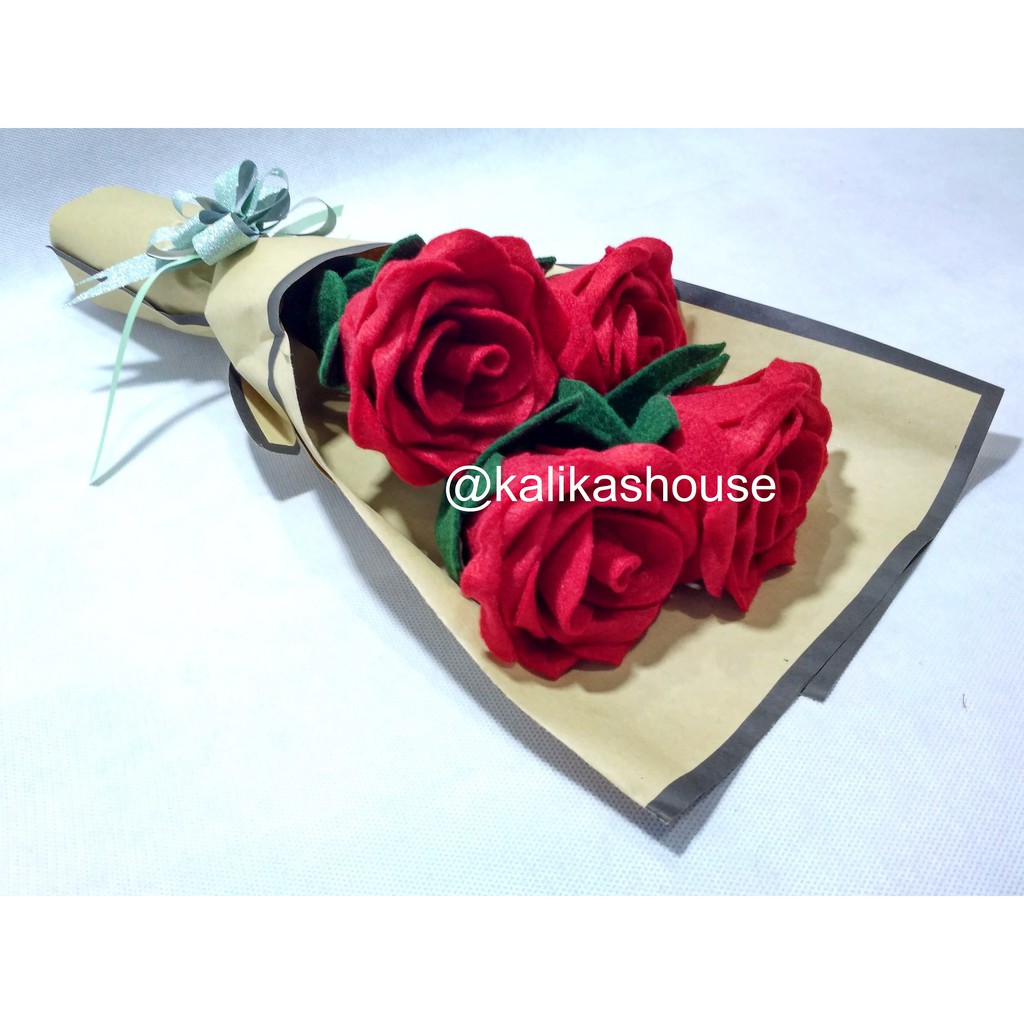 Buket FLOWER SOAP BUNGA MAWAR SABUN KADO HADIAH UNIK MURAH IMPORT