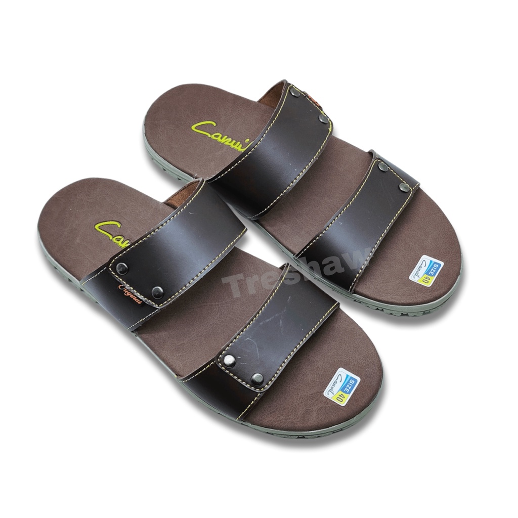 Sandal Pria Slide Canvil Best Quality | Sandal Import Pria | Sandal Pria Distro