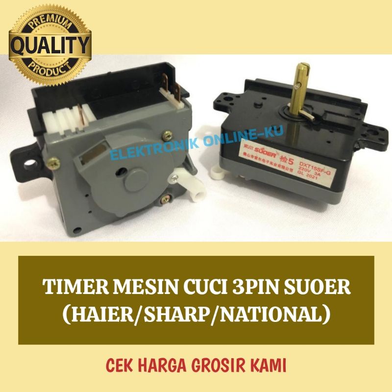 TIMER MESIN CUCI 3PIN SUOER