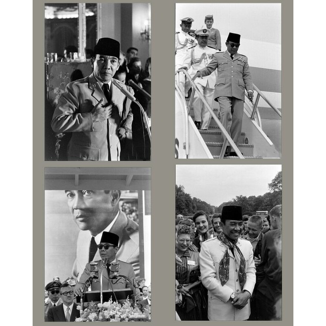 4 Poster Ir Soekarno Ukuran A3