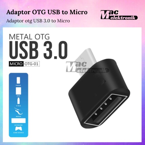 OTG Metal Micro Adapter OTG USB to Micro