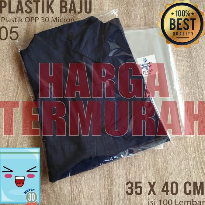

] 30X40 CM PLASTIK OPP SEAL TEBAL 30 MICRON (0,5) PLASTIK TEBAL