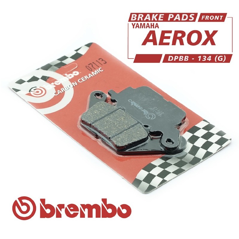 Brakepad / kampas rem BREMBO (kaliper depan standar) AEROX