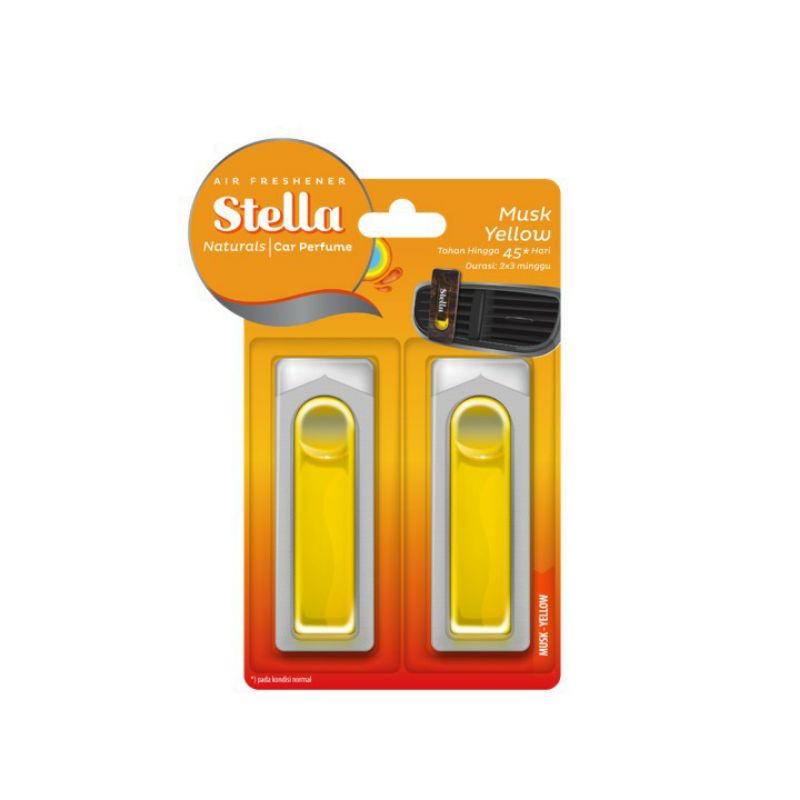 PARFUM MOBIL STELLA CAR PARFUM REFILL MUSK YELLOW 8ML