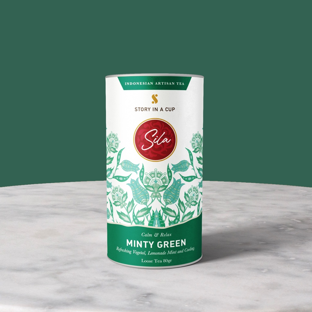 

Teh Sila Minty Green / Green Tea Premium Artisan