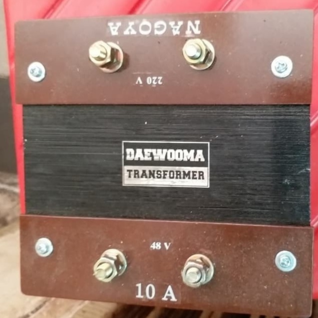 Trafo Travo Step Up Step Down 220V to 48V 10A 480 Watt Isolasi Induksi bagus awet
