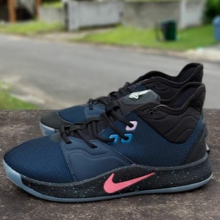 NIKE PG 3 NASA LIGHT INK BLUE