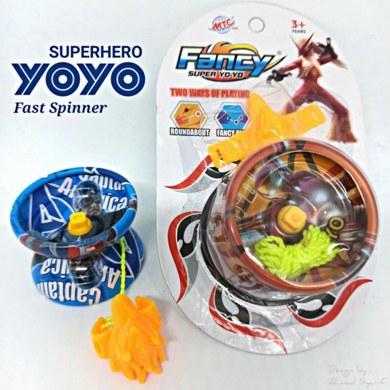 Mainan yoyo fancy super yo-yo besi