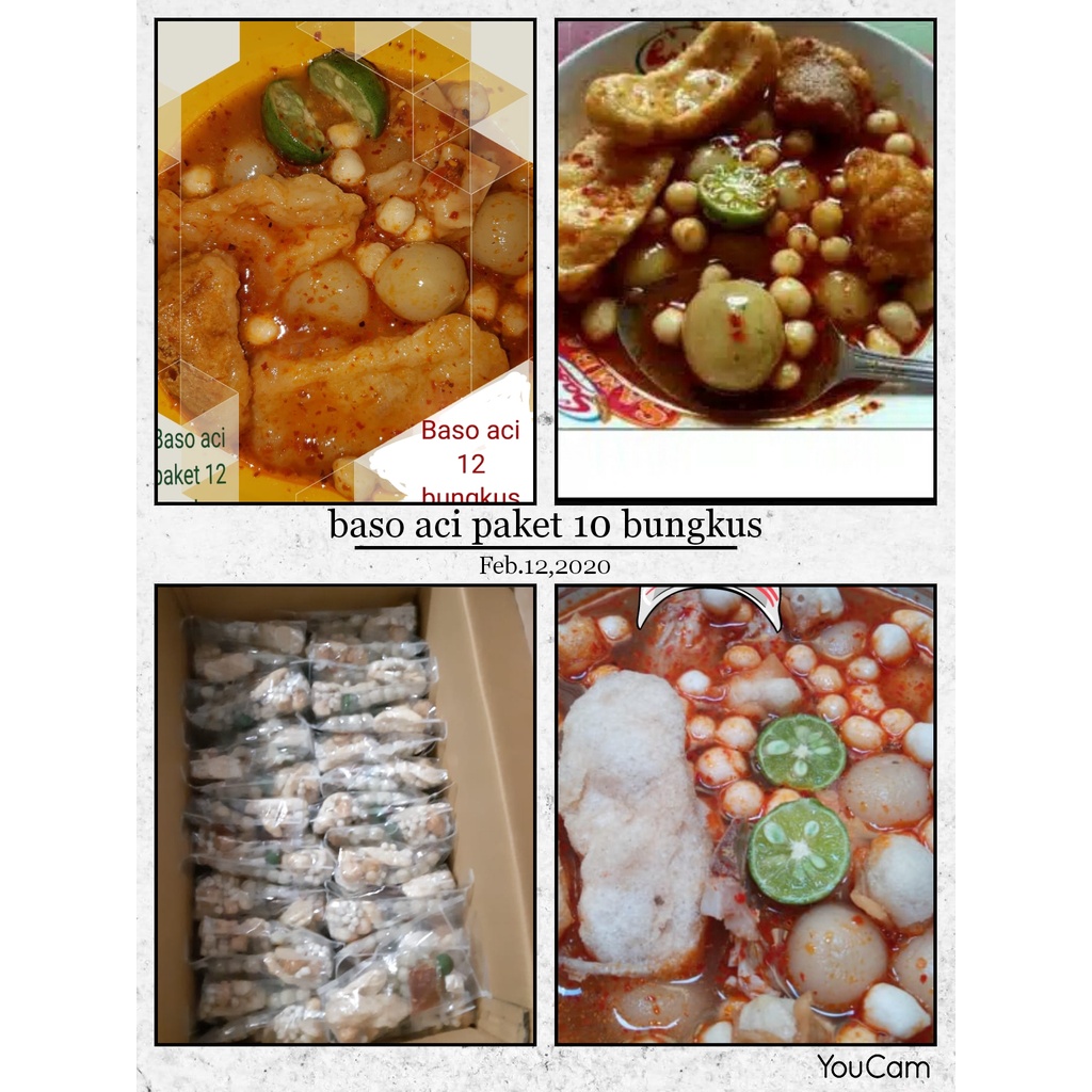 

baso aci paket 12 bungkus