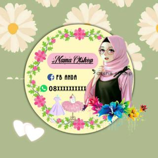 Jasa Desain Logo Olshop Muslimah Shopee Indonesia