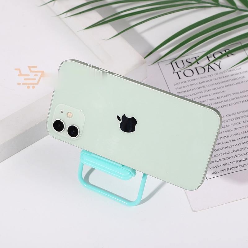 FOLDING STAND HANDPHONE MODEL KURSI MACARON SANDARAN HP KURSI LIPAT STAND AKSESORIS UNIVERSAL PAJANGAN