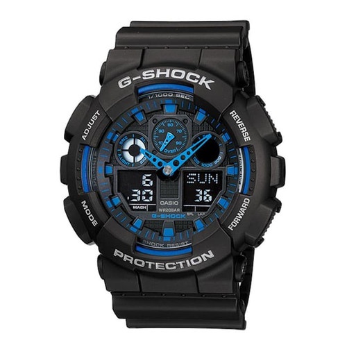 Casio G-SHOCK GA-100-1A2DR Jam Tangan Pria Original