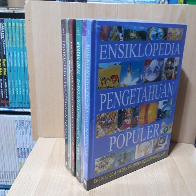 

paketan 6 buku ENSIKLOPEDIA PENGETAHU.AN POPULAR