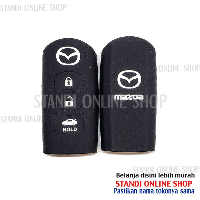 Kondom Kunci Silikon Remote Cover Smartkey Mazda CX5 CX9 Mazda 6