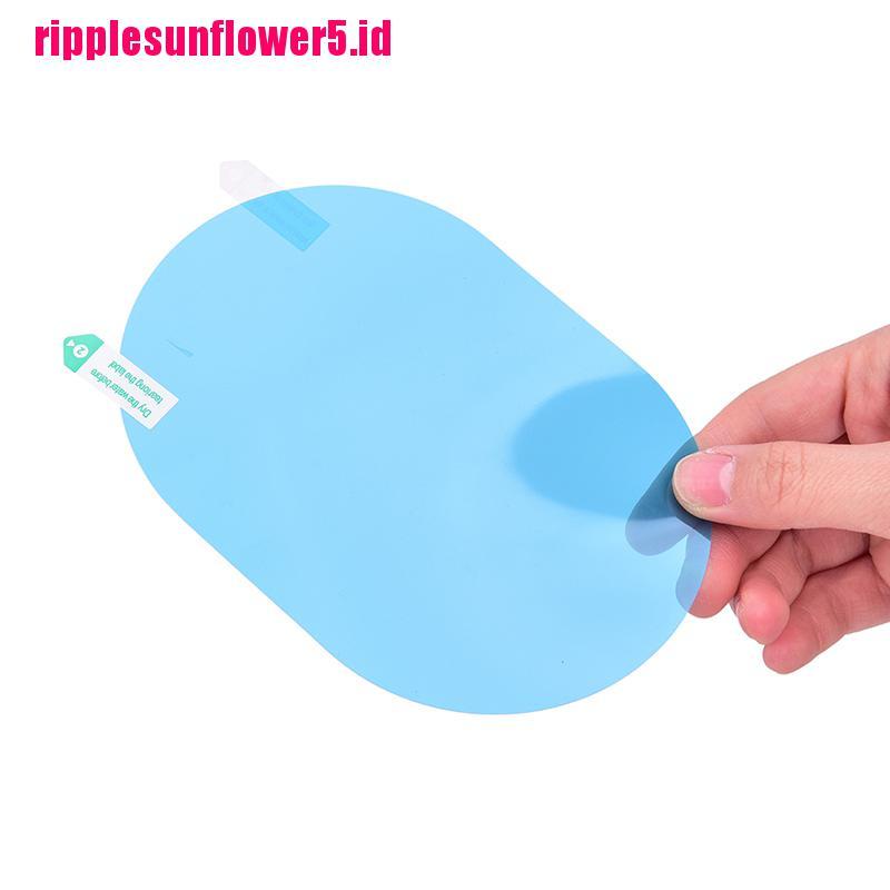 # Kaos T-Shirt Wanita Lengan Pendek Motif Print #2pcs Stiker Film Anti Kabut / Hujan Untuk Kaca Spion Mobil