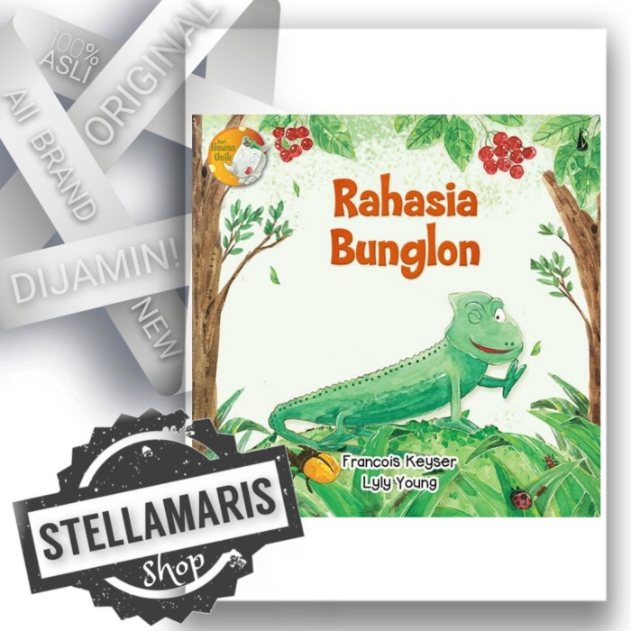 Rahasia Bunglon-Seri Hewan unik - Buku Cerita Anak - Buku Diskon