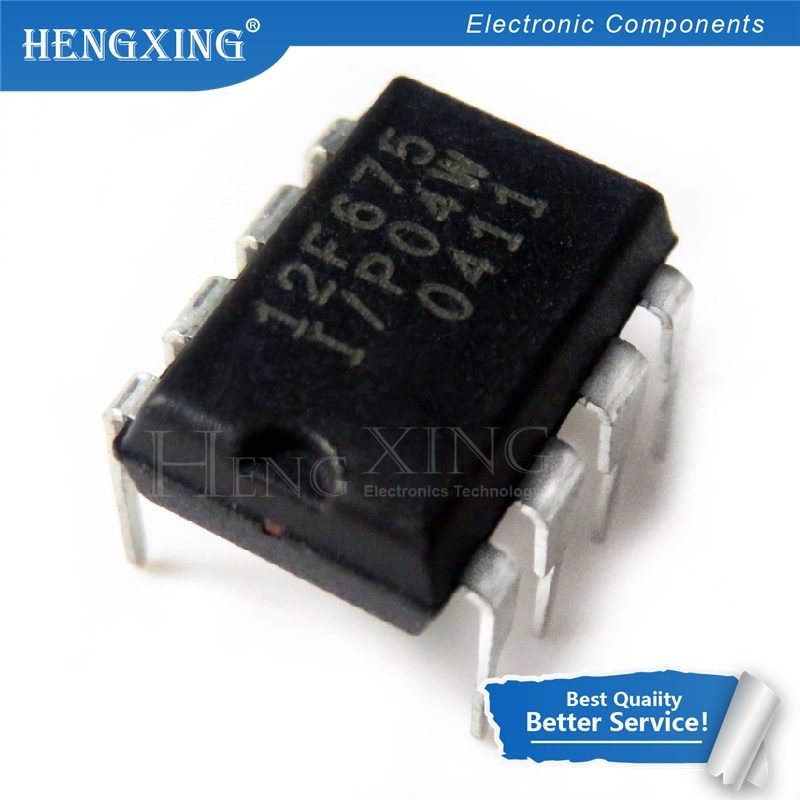 20pcs Ic PIC12F675-I / P 12F675 PIC12F675 PIC12F629 PIC12F629 12F629 DIP-8