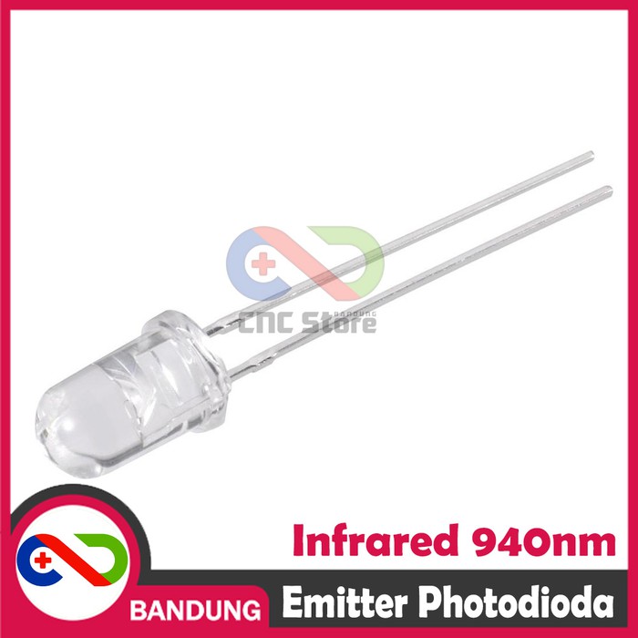 INFRARED PHOTODIODE PHOTOTRANSISTOR EMITTER TRANSMITTER 940NM 5M