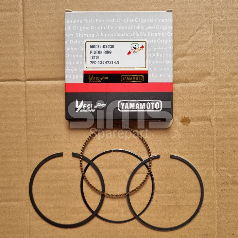 GX230 Piston Ring Size STD