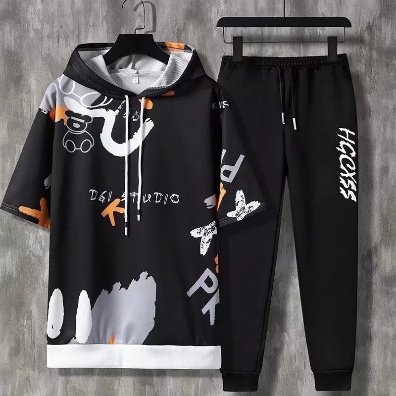 COD/ARPIOSSHOP - STELAN KP - SETELAN PRIA SATU SET ( HOODIE + JOGGER )