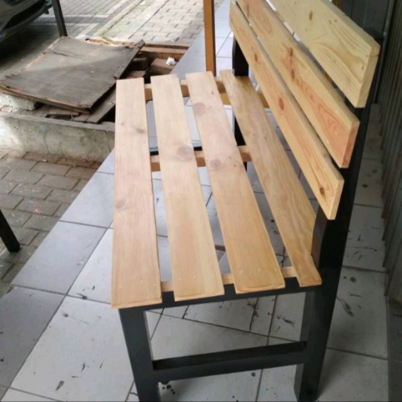 kursi panjang kursi teras kursi sandar buat nyantai kayu jati belanda