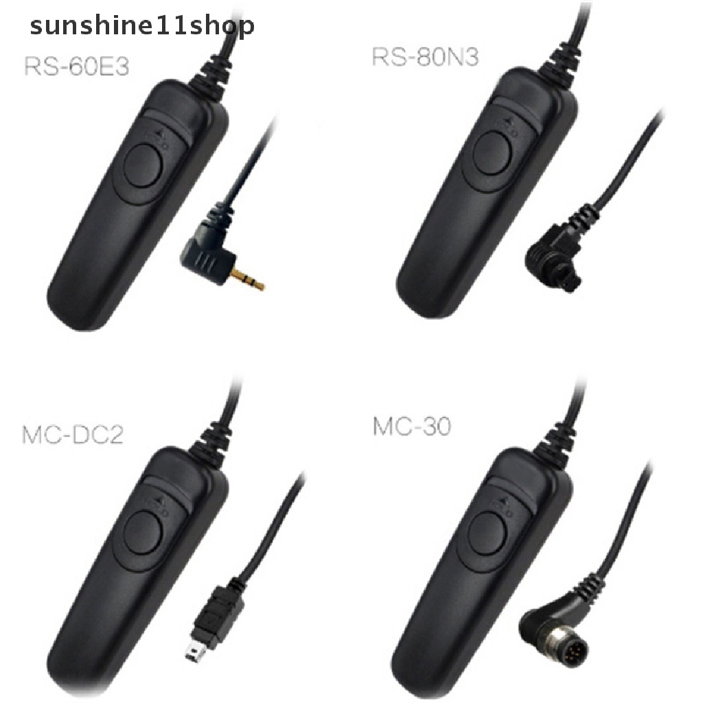 Sho RS-60E3 / 80N3 / DC2 / MC30 Kabel Pelepas Remot Kontrol Shutter Untuk Nikon CANON N