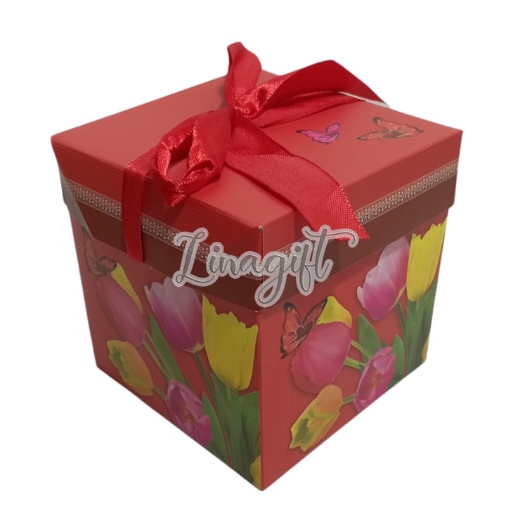 PAPER BOX - GIFT BOX - KOTAK KADO / HAMPERS/  SOUVENIR / BINGKISAN / LOVE / HADIAH / GOODIE BAG