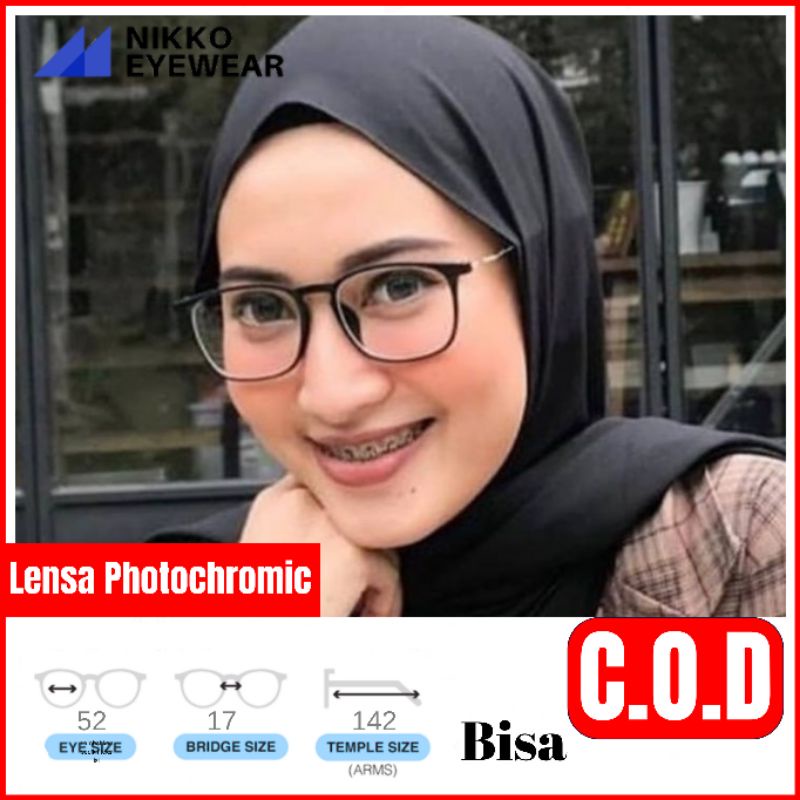 Frame Kacamata 3058, Gratis Lensa Minus, Kacamata Antiradiasi, Kacamata Baca , Kacamata Korea